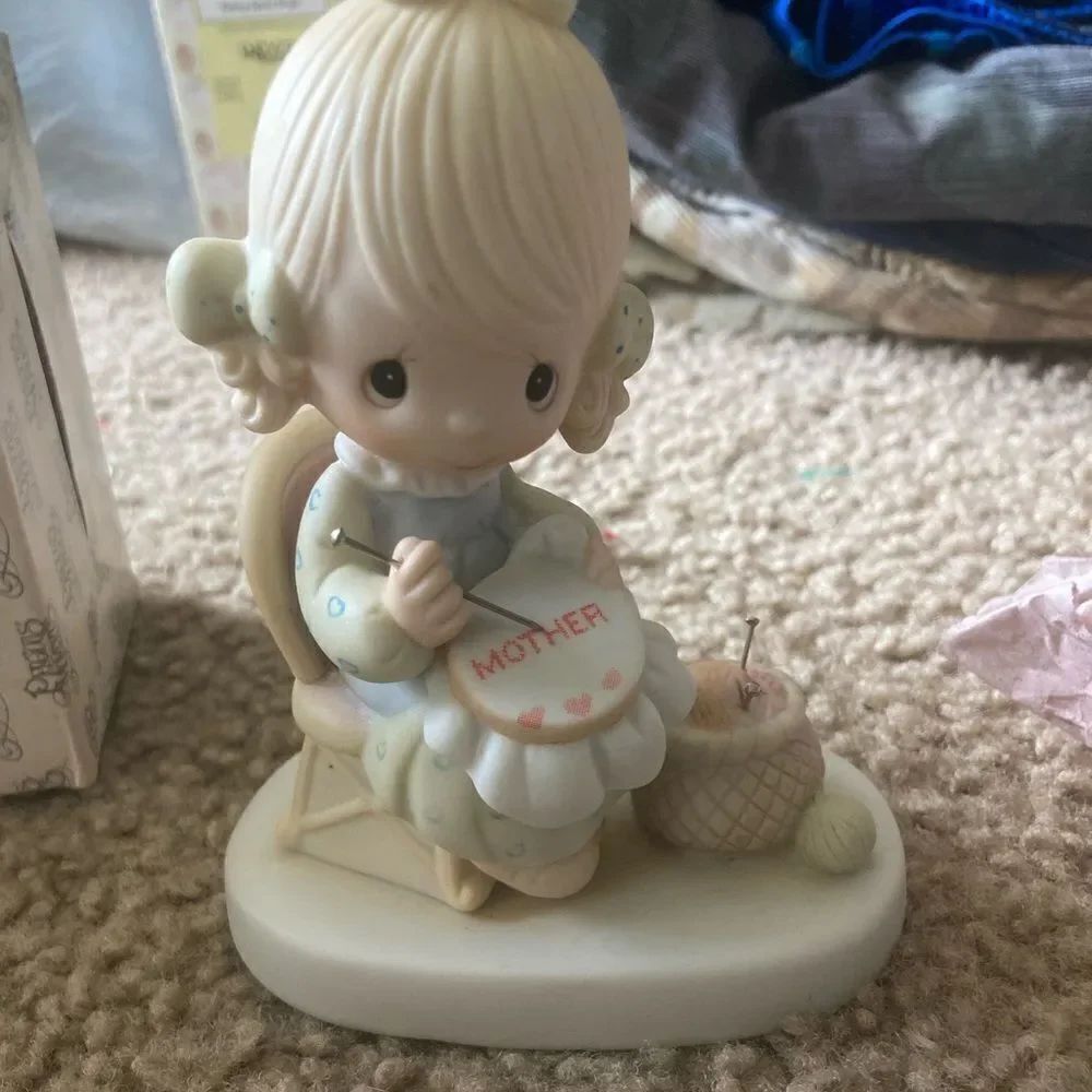 Precious Moments “Mother Sew Dear” Figurine